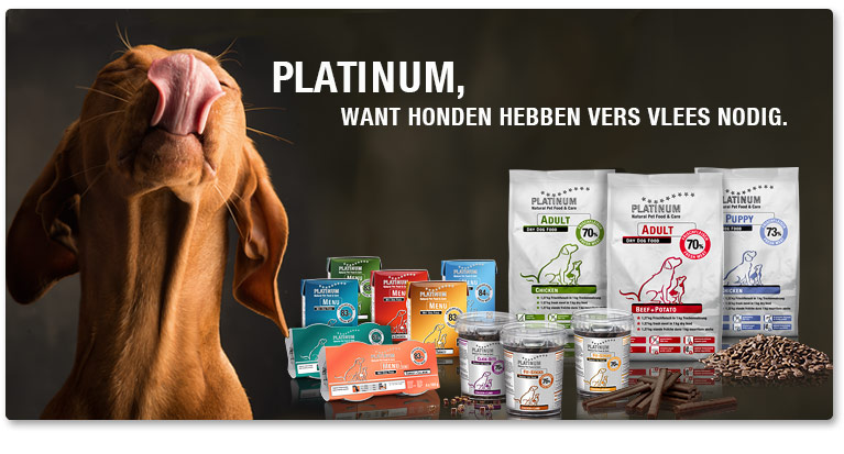 PLATINUM hondenvoeding – hét alternatieve hondenvoer